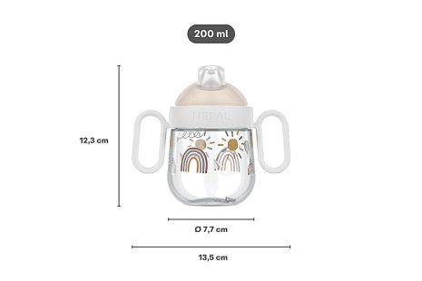 Mepal antilek tuitbeker Mio 200ml - forest friends