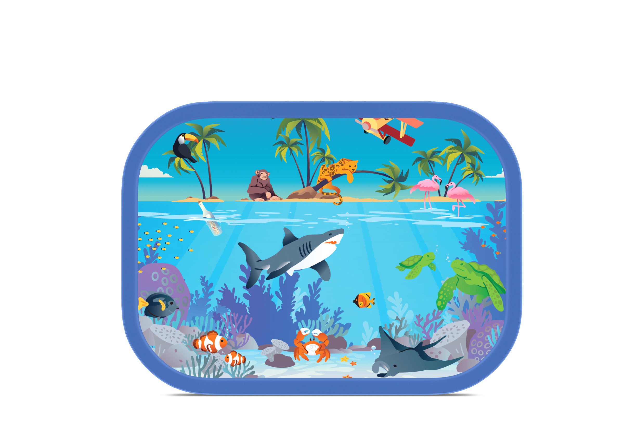 Mepal Campus Tropical Ocean - lunchbox