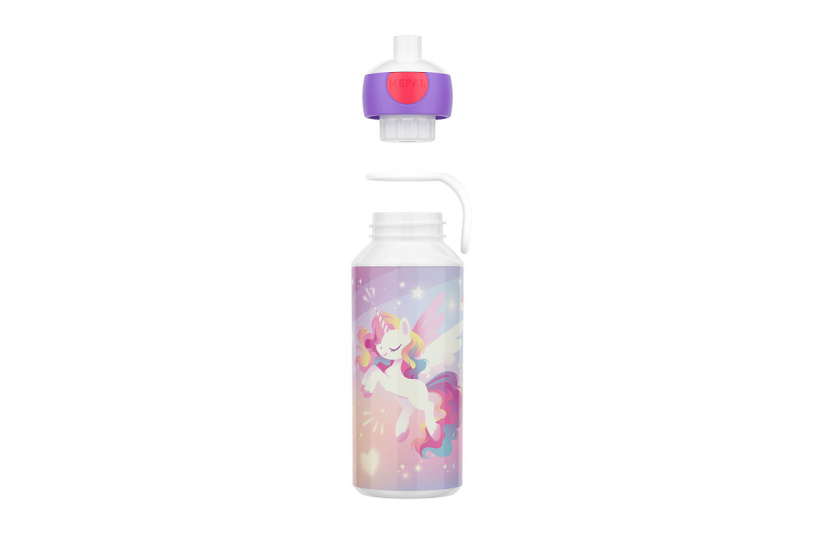 Mepal drinkfles pop-up campus 400ml - unicorn glow