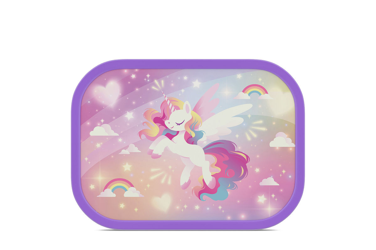 Mepal lunchbox campus - unicorn glow
