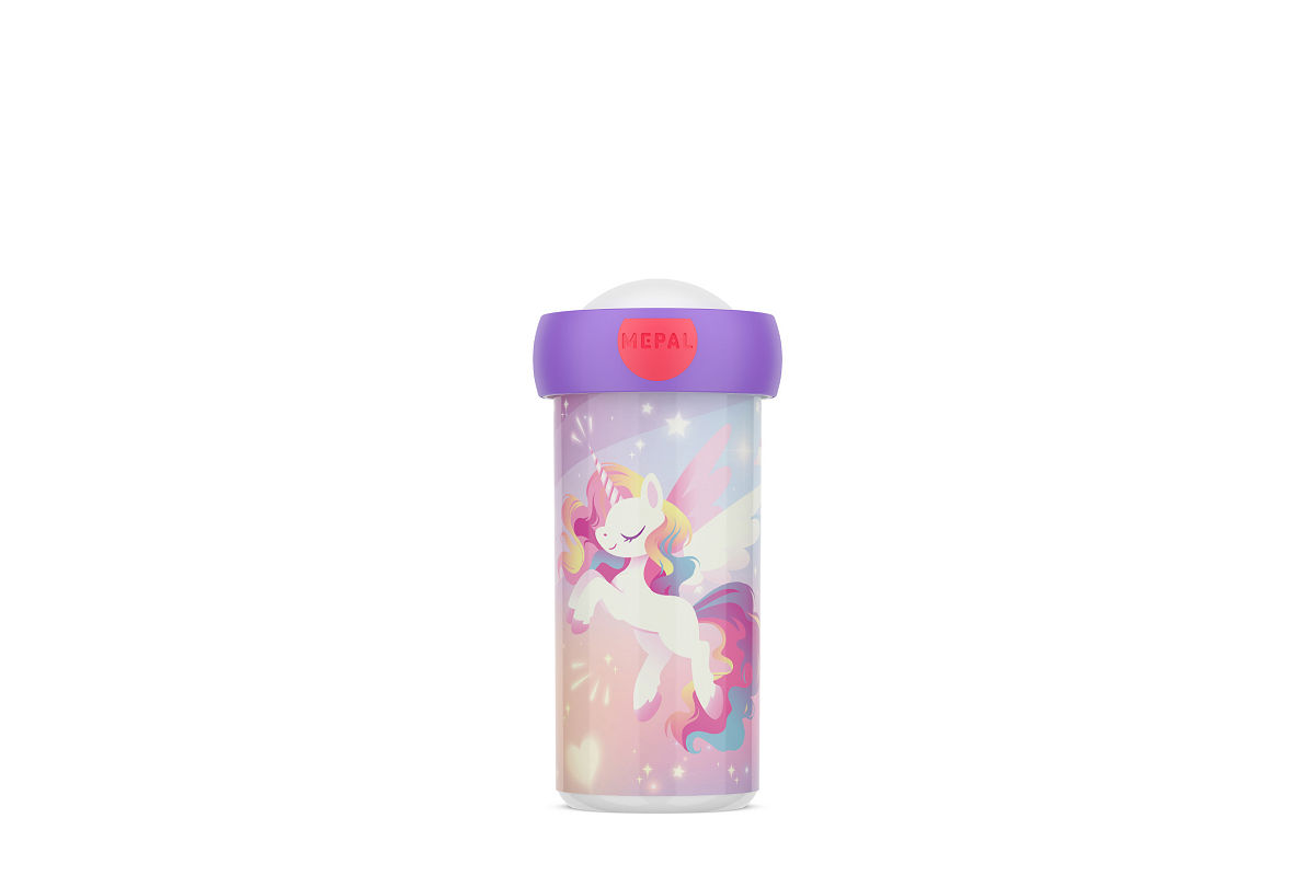 Mepal schoolbeker campus 300ml - unicorn glow