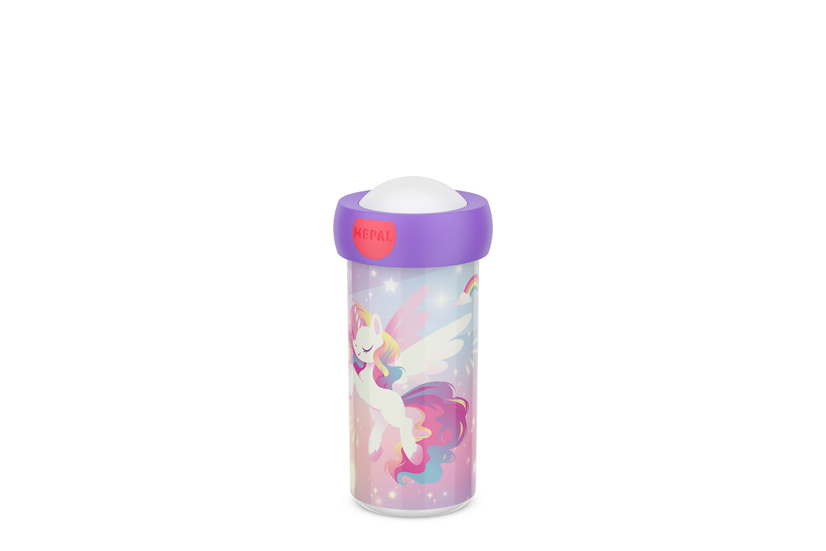 Mepal schoolbeker campus 300ml - unicorn glow