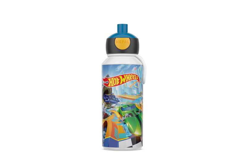 Mepal Campus Hot Wheels - drinkfles pop-up 400 ml