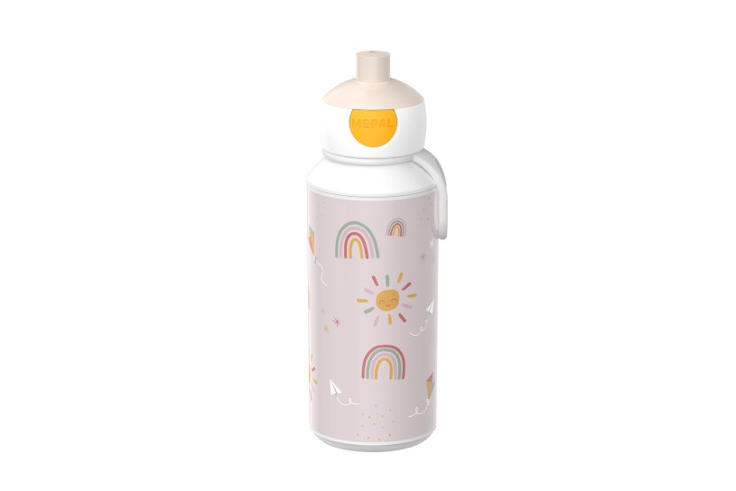 Mepal Campus Sunshine & Rainbow - drinkfles pop-up 400 ml