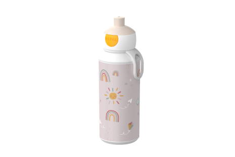Mepal Campus Sunshine & Rainbow - drinkfles pop-up 400 ml