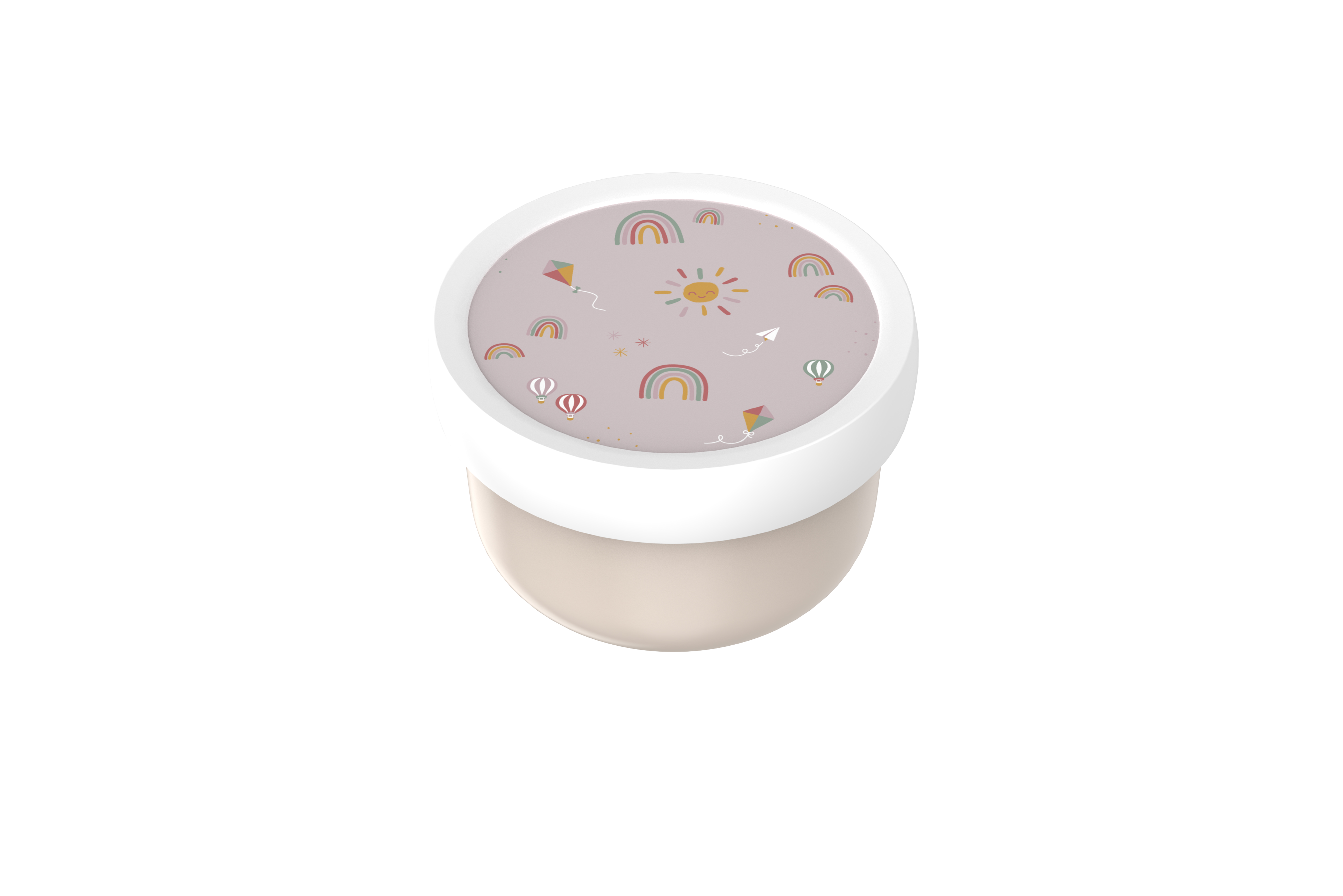 Mepal Campus Sunshine & Rainbow - fruitbox 300 ml