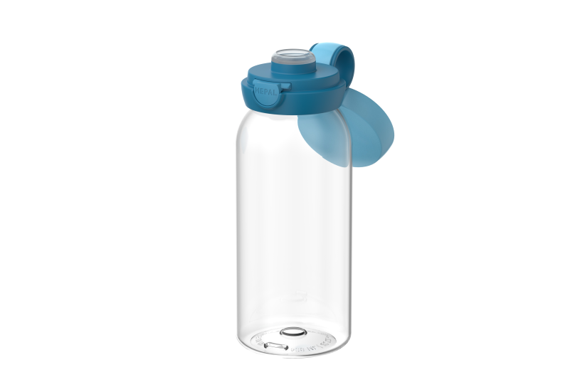 Mepal Campus Cool Blue - drinkfles met flipdop 600 ml