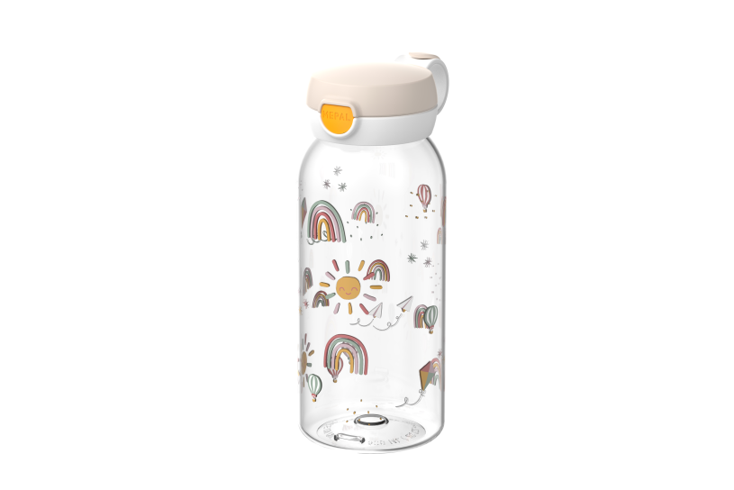 Mepal Campus Sunshine & Rainbow - drinkfles met flipdop 600