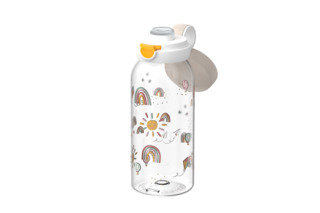 Mepal Campus Sunshine & Rainbow - drinkfles met flipdop 600