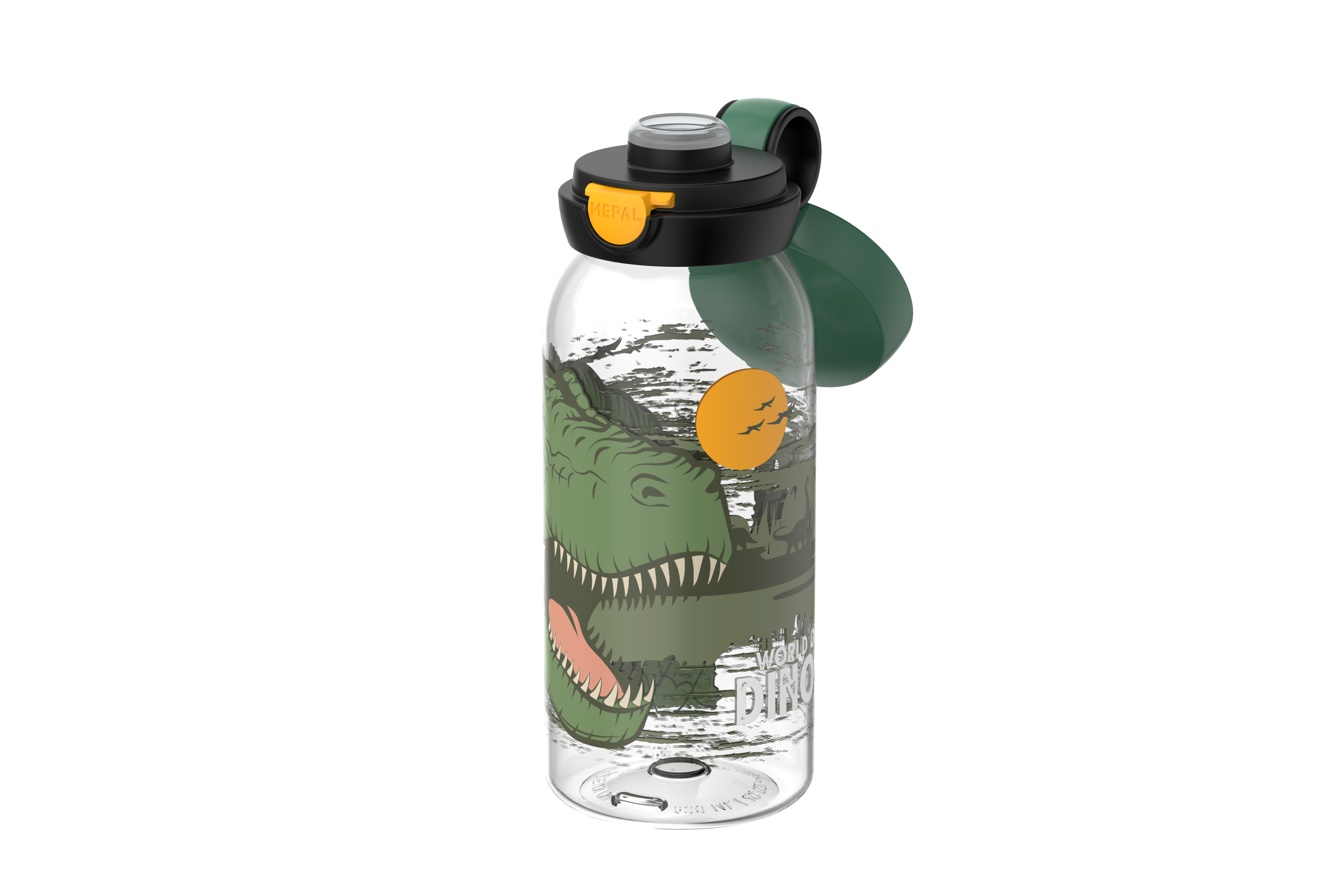 Mepal Campus Dino - drinkfles met flipdop 600 ml