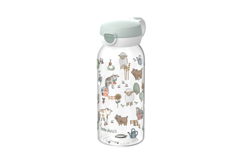 Mepal Campus Little Farm - drinkfles met flipdop 600 ml