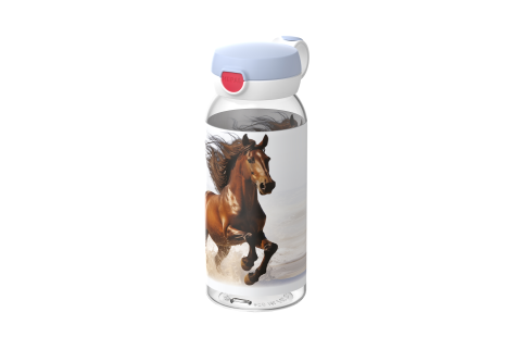 Mepal Campus Wild Horse - drinkfles met flipdop 600 ml