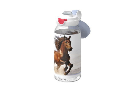 Mepal Campus Wild Horse - drinkfles met flipdop 600 ml