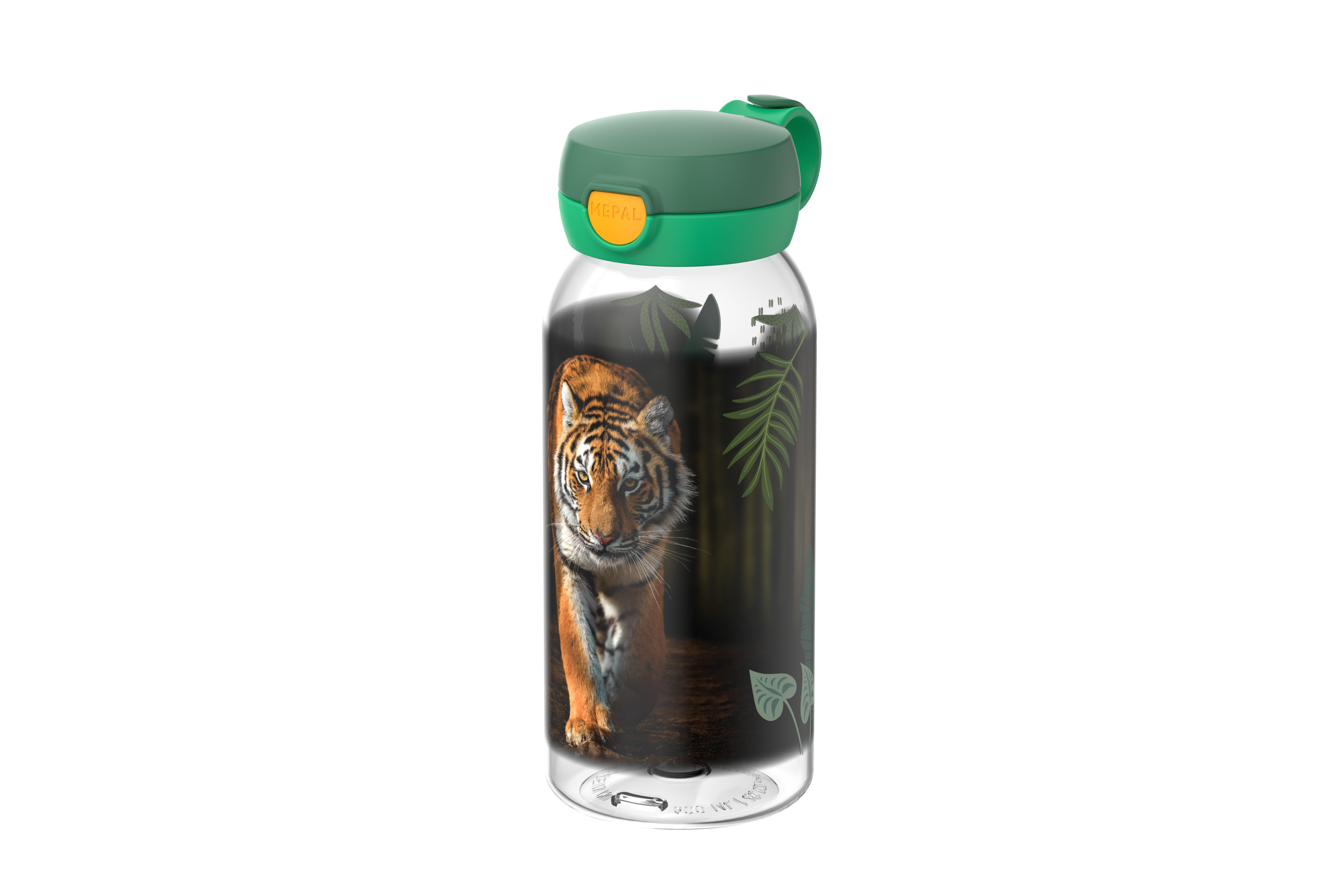 Mepal Campus Wild Tiger - drinkfles met flipdop 600 ml