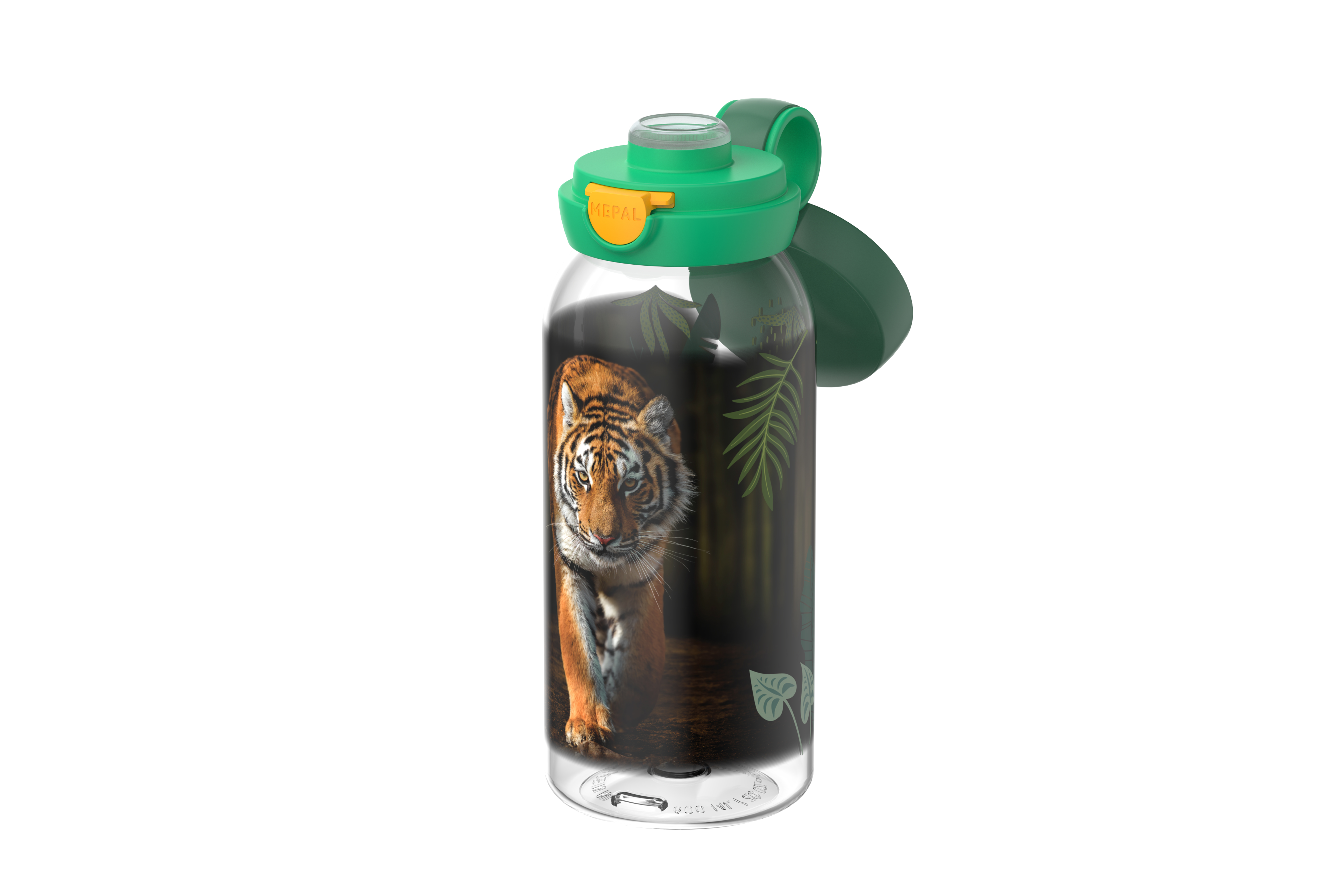 Mepal Campus Wild Tiger - drinkfles met flipdop 600 ml