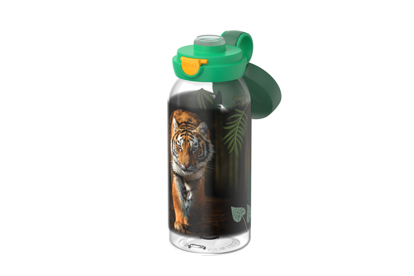 Mepal Campus Wild Tiger - drinkfles met flipdop 600 ml