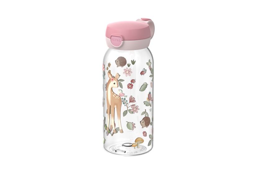 Mepal Campus Fairy Garden - drinkfles met flipdop 600 ml