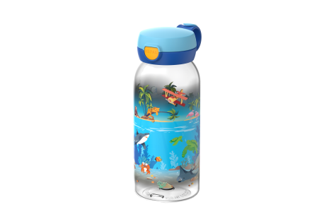 Mepal Campus Tropical Ocean - drinkfles met flipdop 600 ml