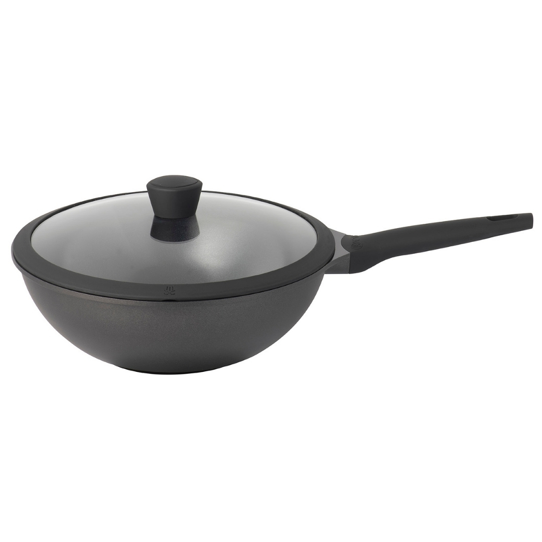 Sola Ceramic Deluxe Wok 30cm met deksel (PFAS VRIJ)