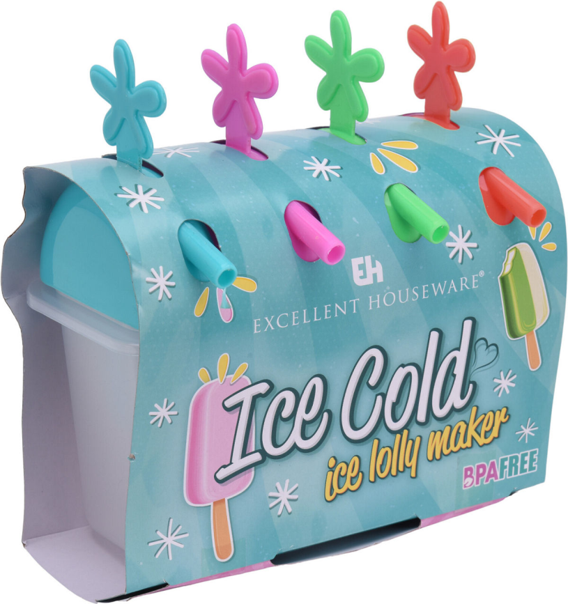 IJslollymaker voor 4 ijsjes 4 ass