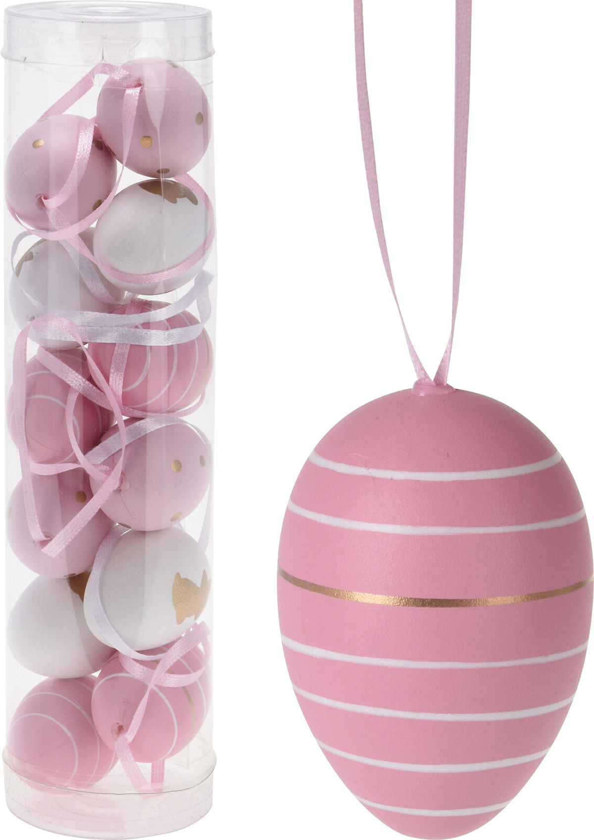 Paas Eitjes 4cm 12 stuks 4 Assorti Kleur