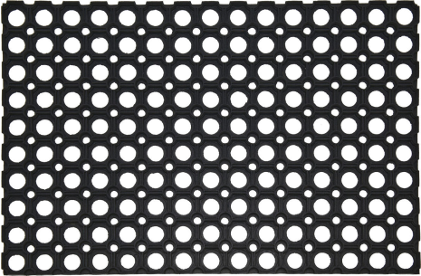 Deurmat rubber 60X40cm