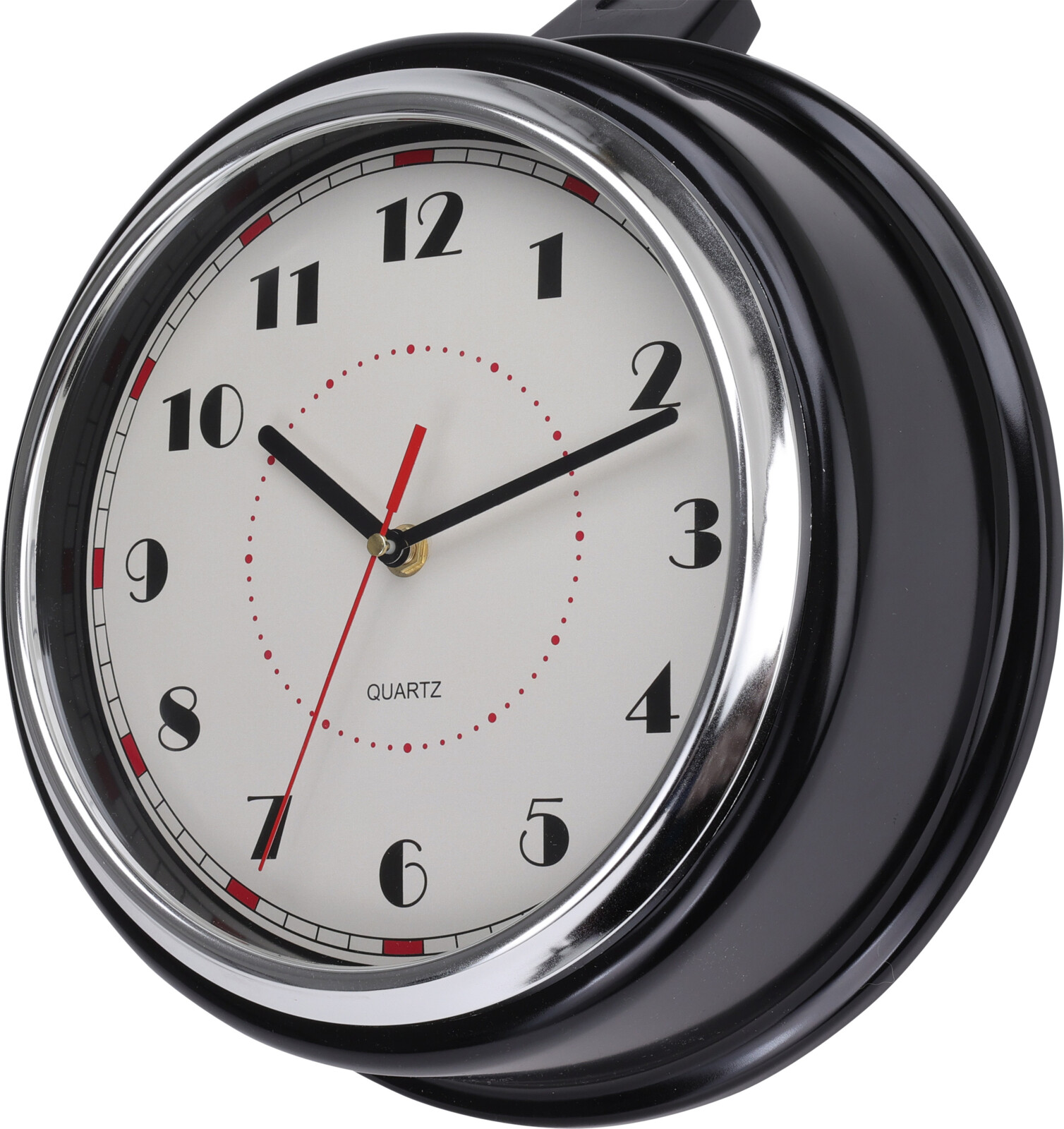 Wandklok Retro design 298x97mm