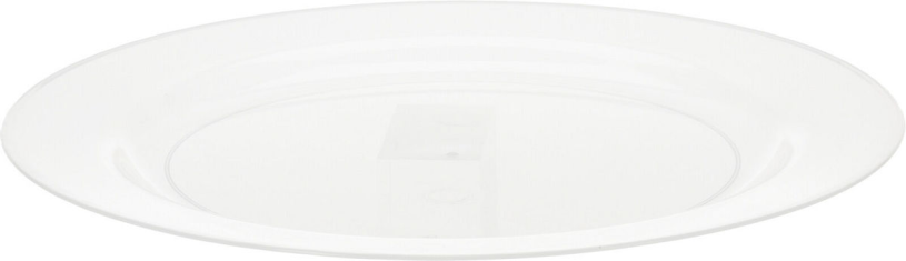 Re-Usable Transparant Bord PP 23cm set 4 stuks