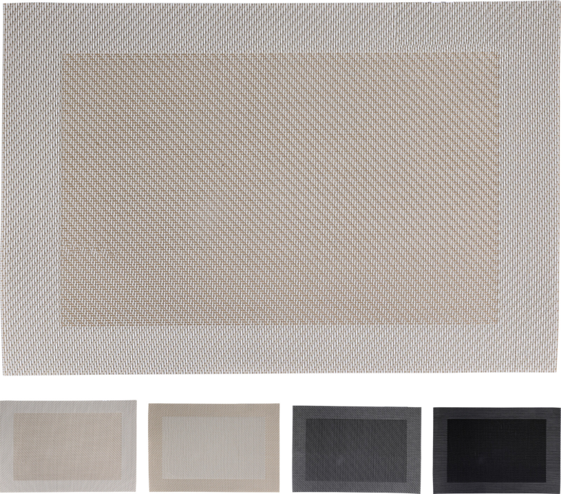 Placemat Wave 45x30cm 4 assorti