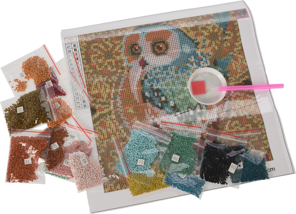 Diamond Painting set 30x30cm assorti