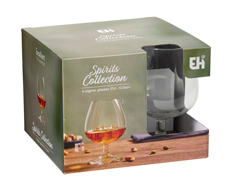 Spirits Collection Cognac glas 370cl 4 stuks