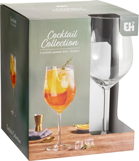 Cocktail Collection Cocktail glas 60cl 4 stuks