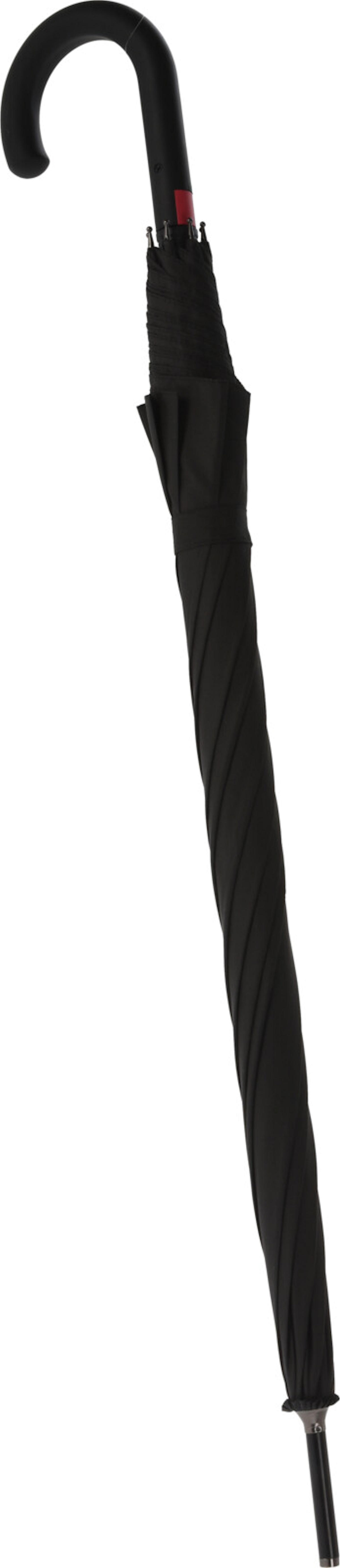 Paraplu Luxe 190T Pongee zwart 118cmx94cm