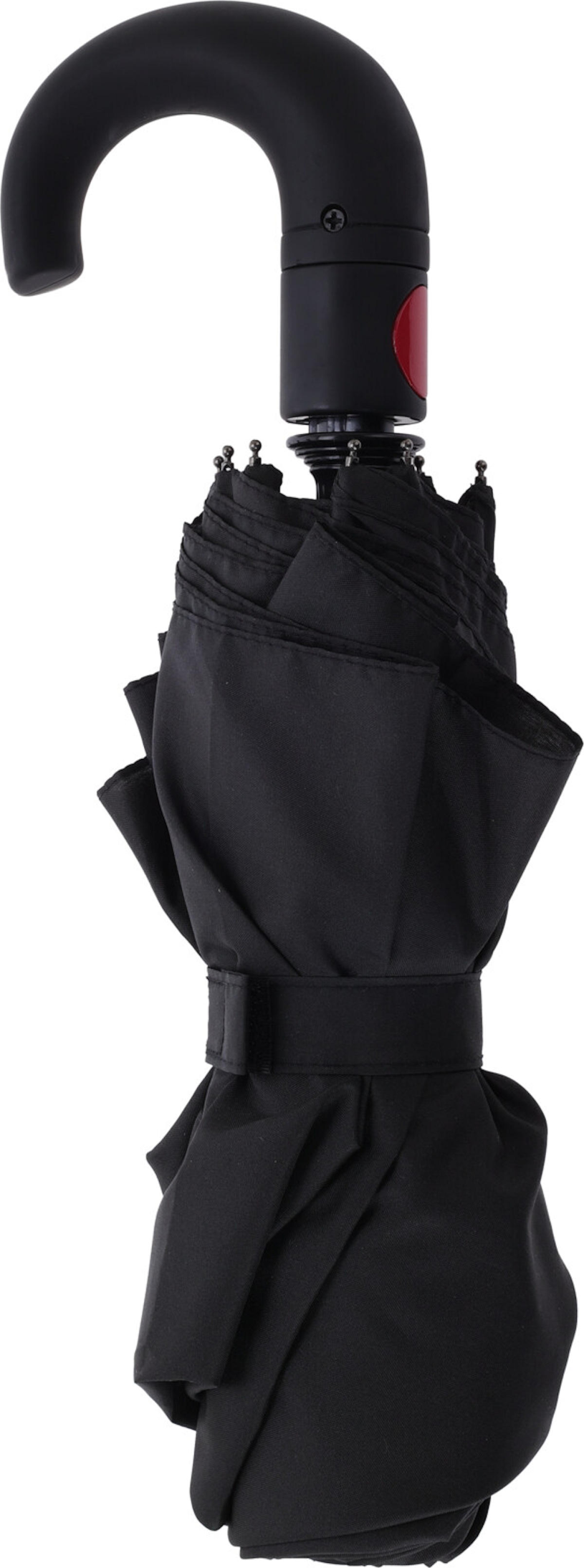 Paraplu Luxe 190T Pongee zwart 118cmx94cm