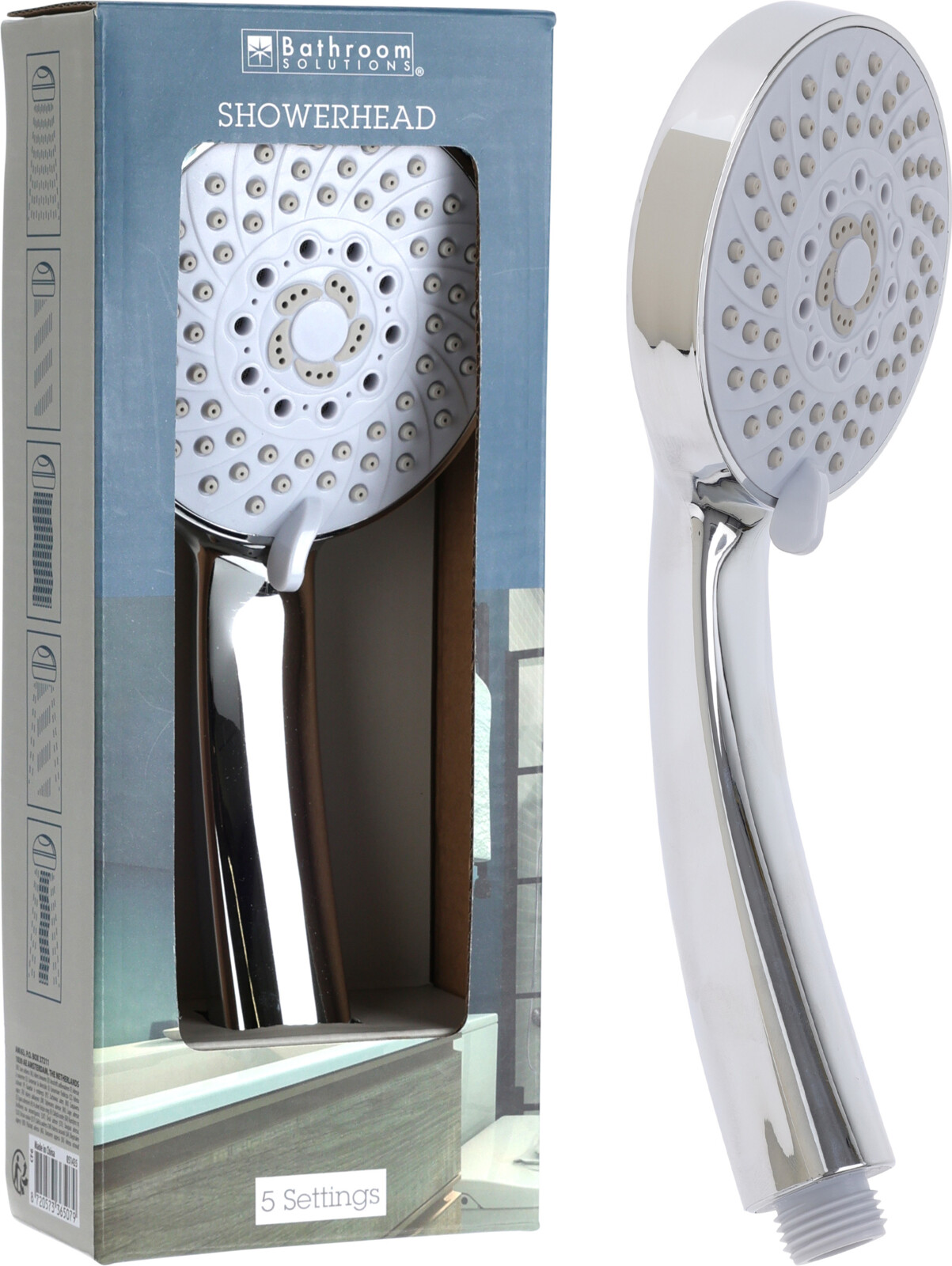 Douchekop 5 functies - Chroom