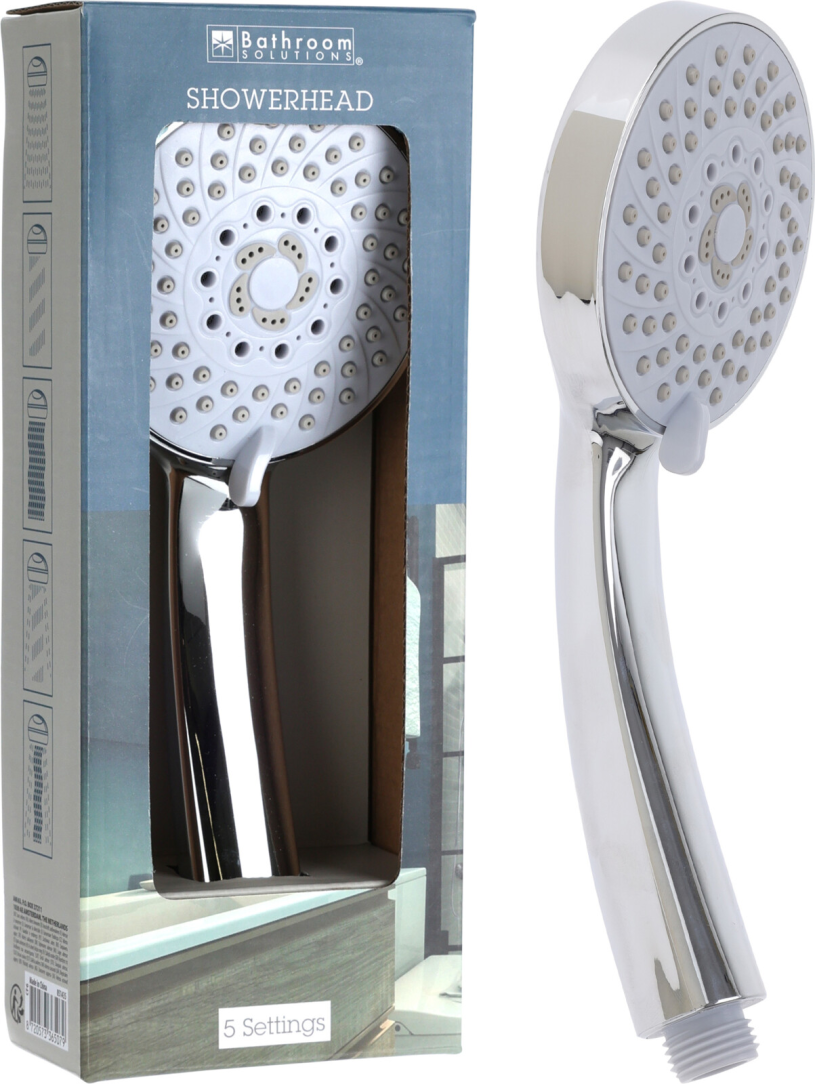 Douchekop 5 functies - Chroom