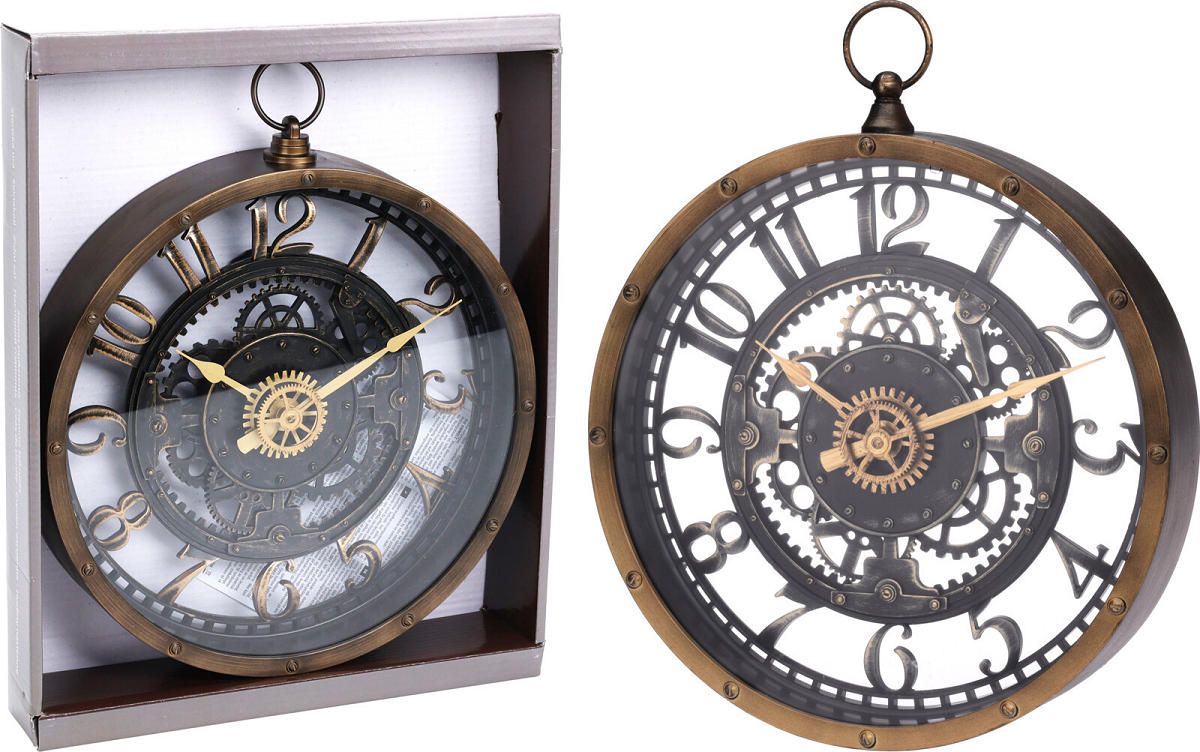 Wandklok Kyra 265x50mm