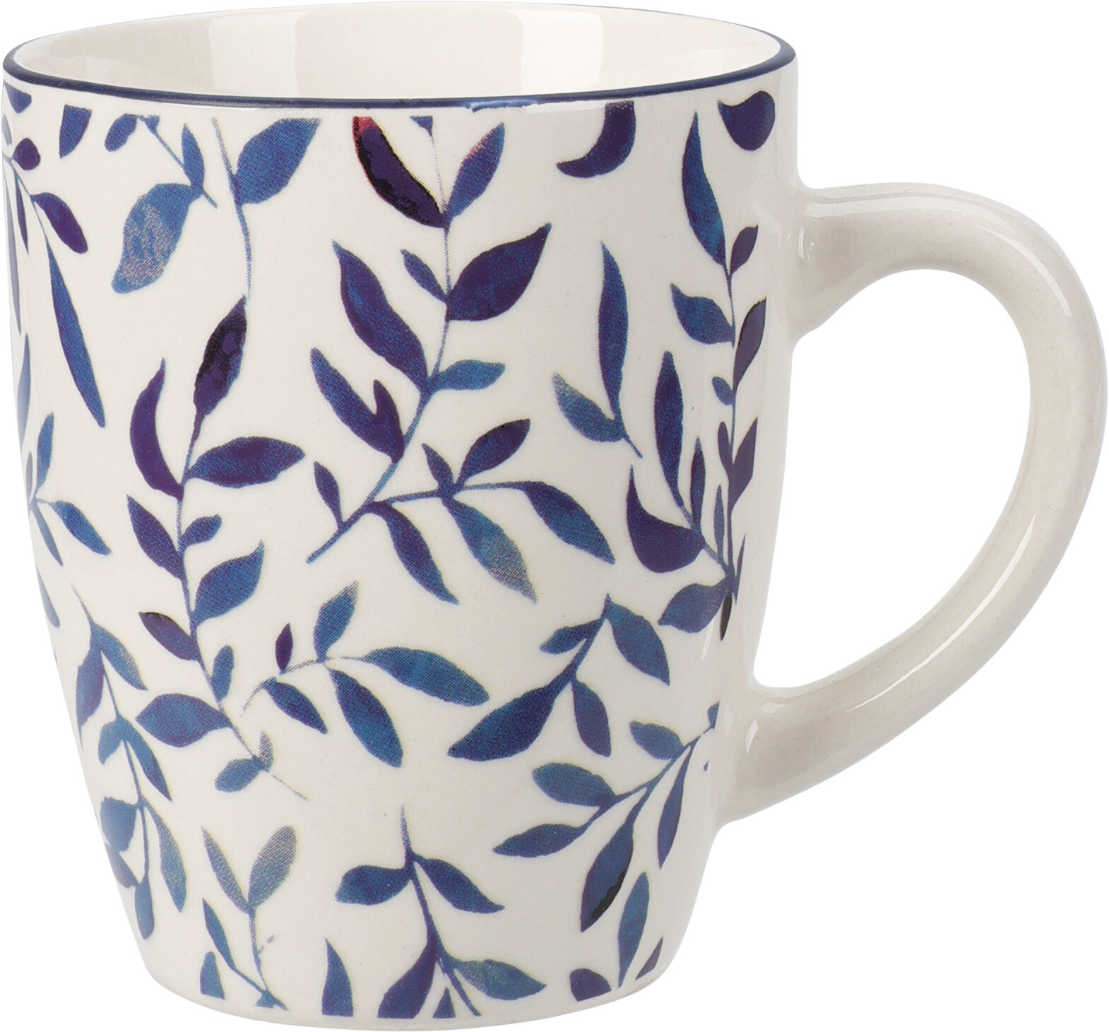 Beker porselein 35cl blue assorti