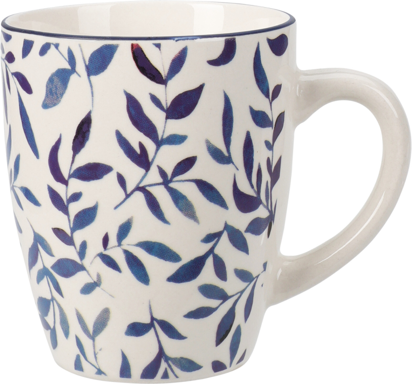 Beker porselein 35cl blue assorti