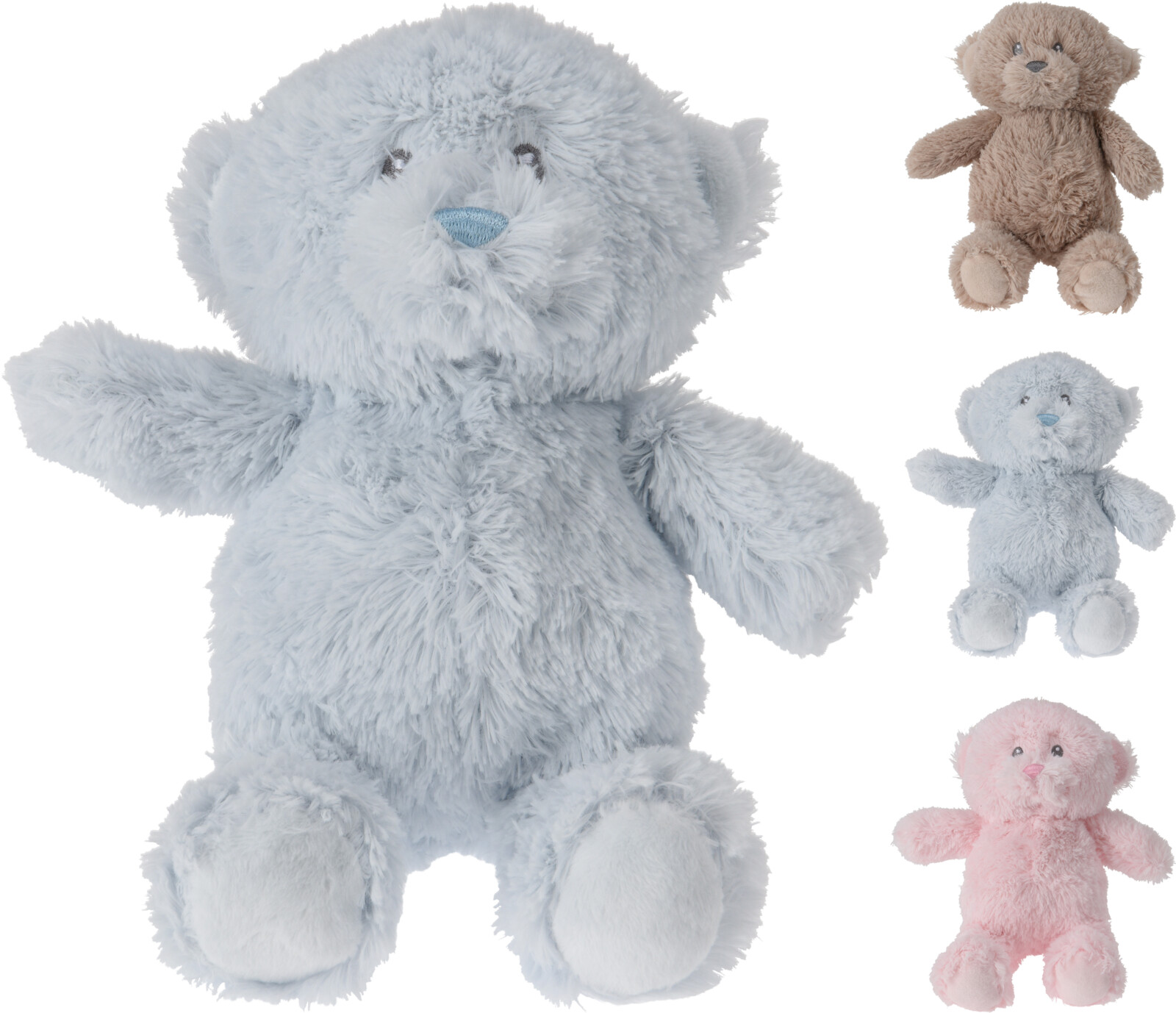 Beer Pluche 20cm 2 assorti kleur