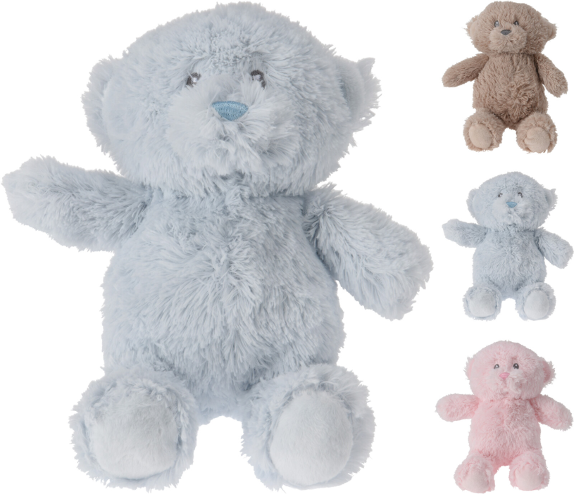 Beer Pluche 20cm 2 assorti kleur