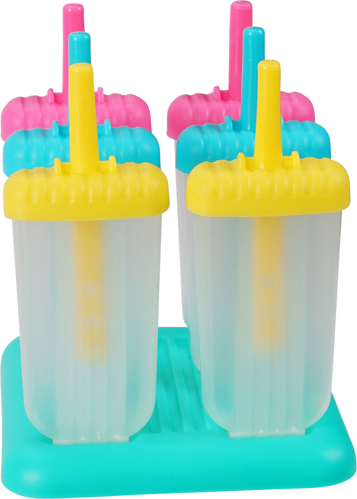 IJslollymaker voor 6 ijsjes assorti