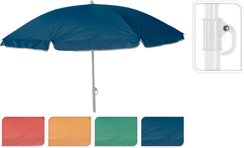 Strandparasol 150cm 4 assorti kleur