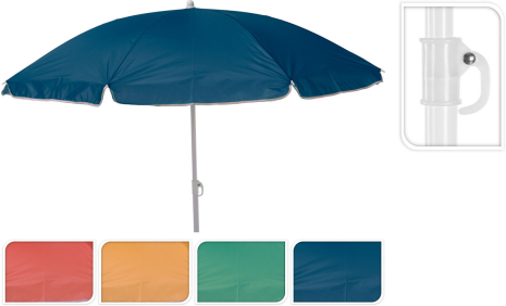 Strandparasol 150cm 4 assorti kleur