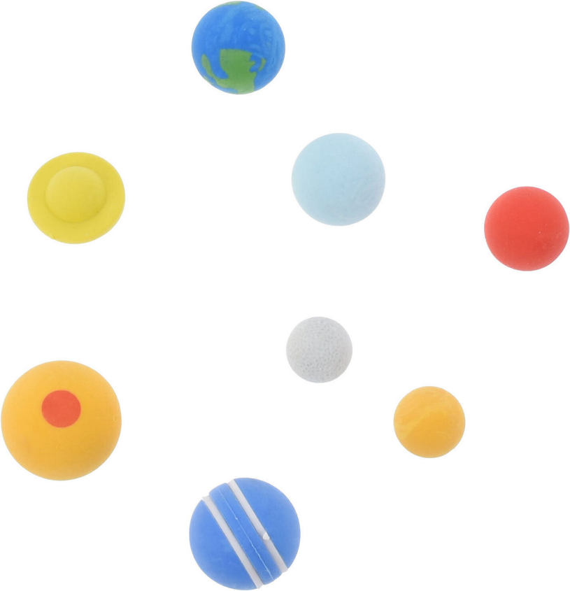 Gummen Planeten in net set 8 stuks assorti