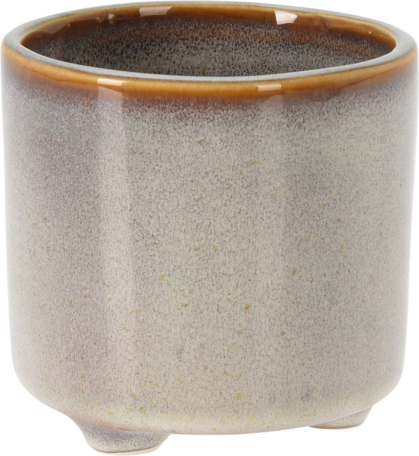 Bloempot porselein 10x10cm - assorti