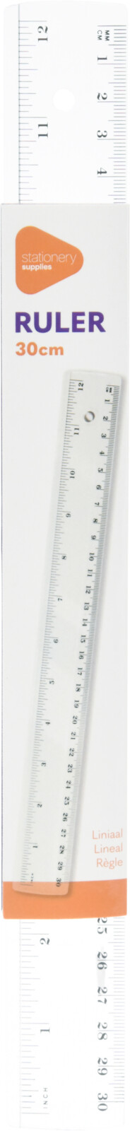 Stationary Supplies Liniaal 30cm