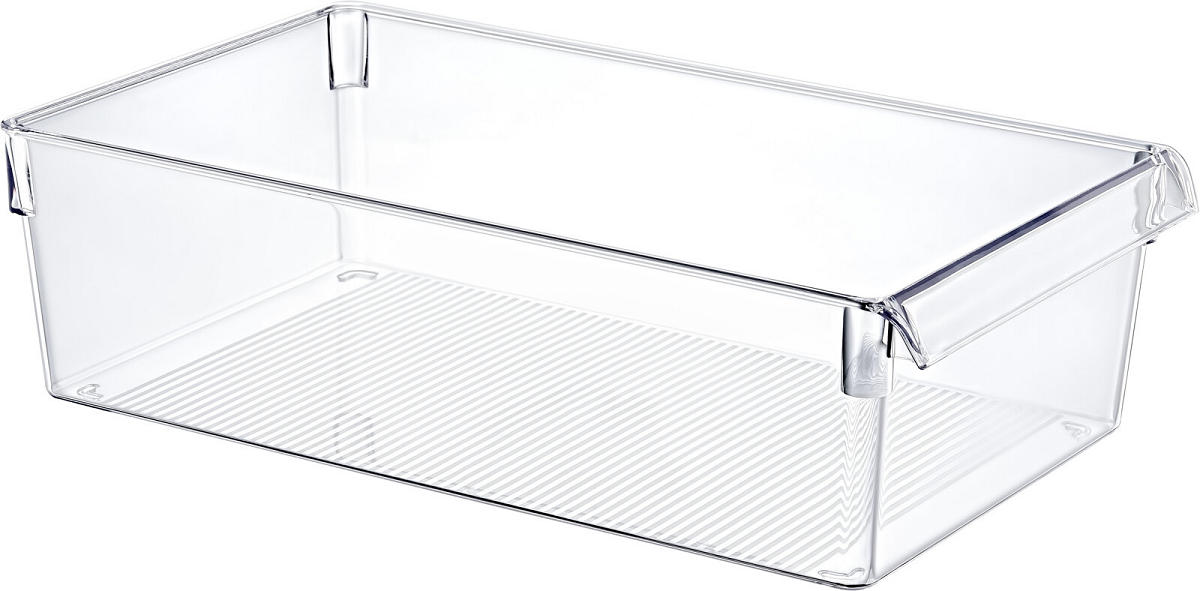 Koelkast opbergbak transparant 360x205x100mm