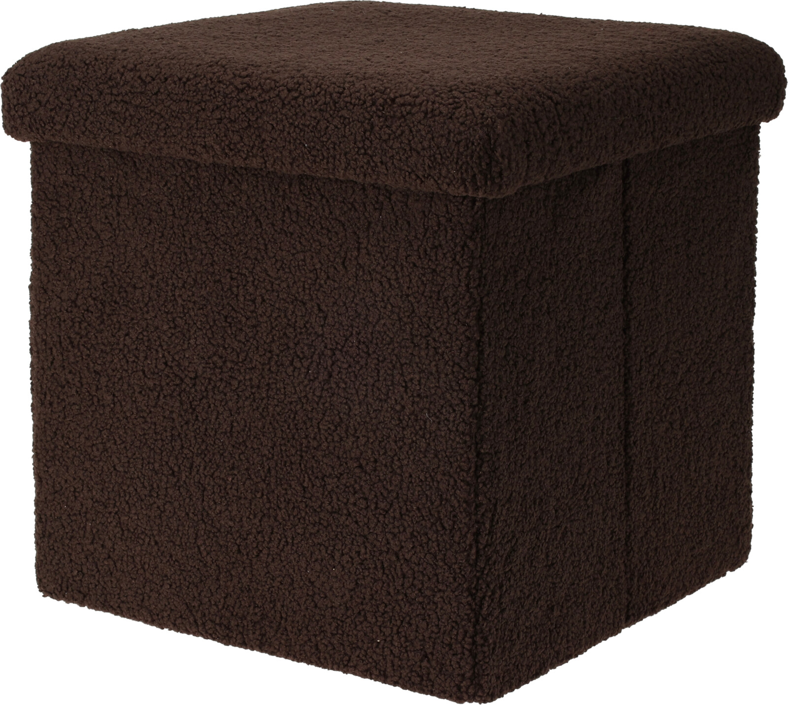 Opbergpoef Teddy 38x38x38cm assorti teddy