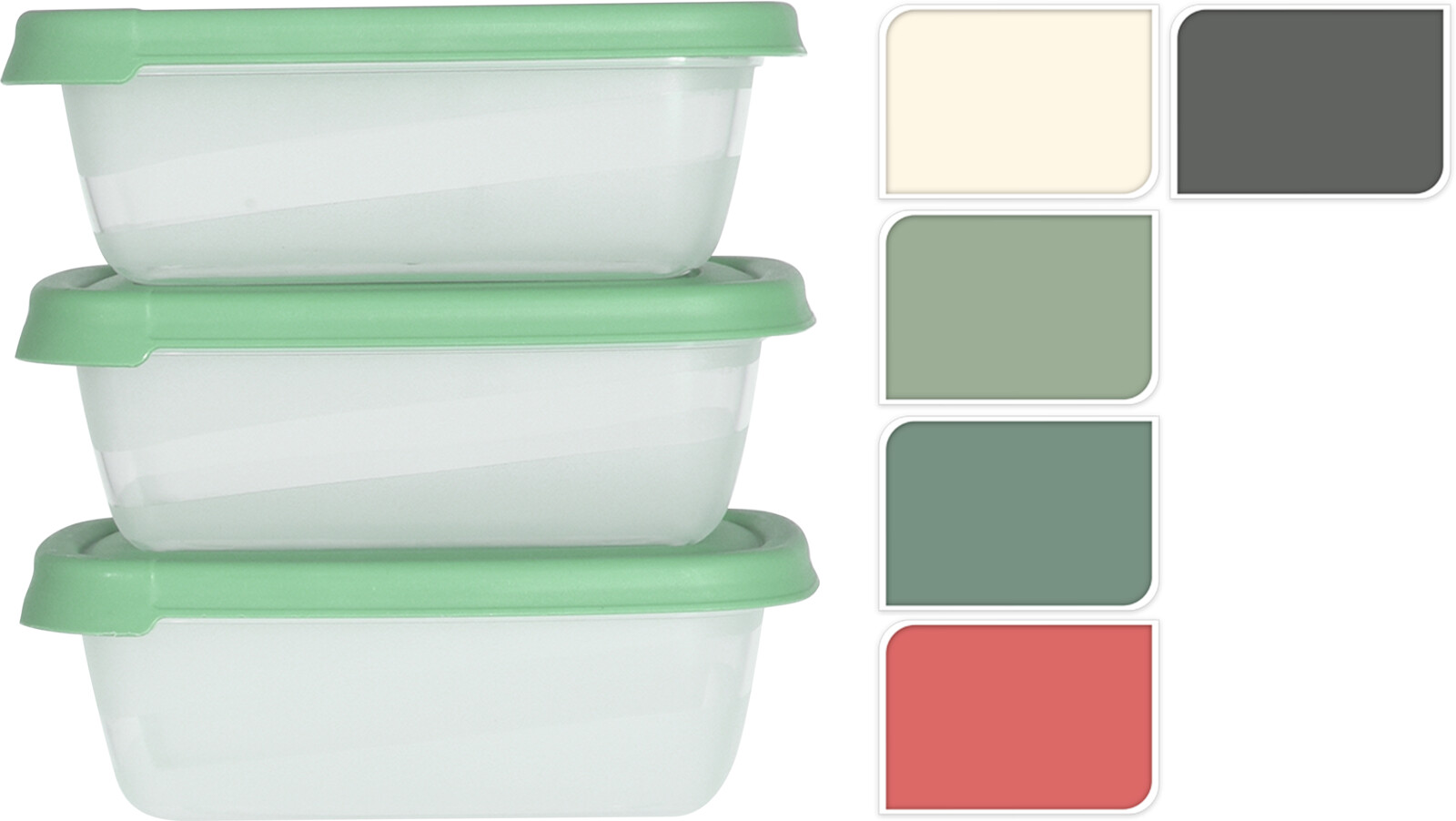 Voorraaddoos set 3-delig - 300ml